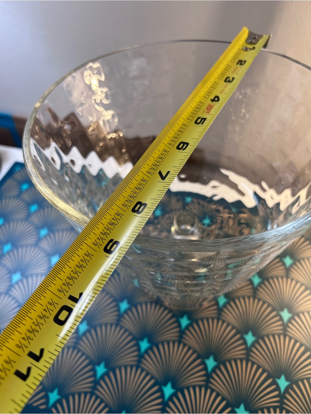 Clear Glass Pedestal Dessert Bowl - Single Piece - Picture 3 of 7